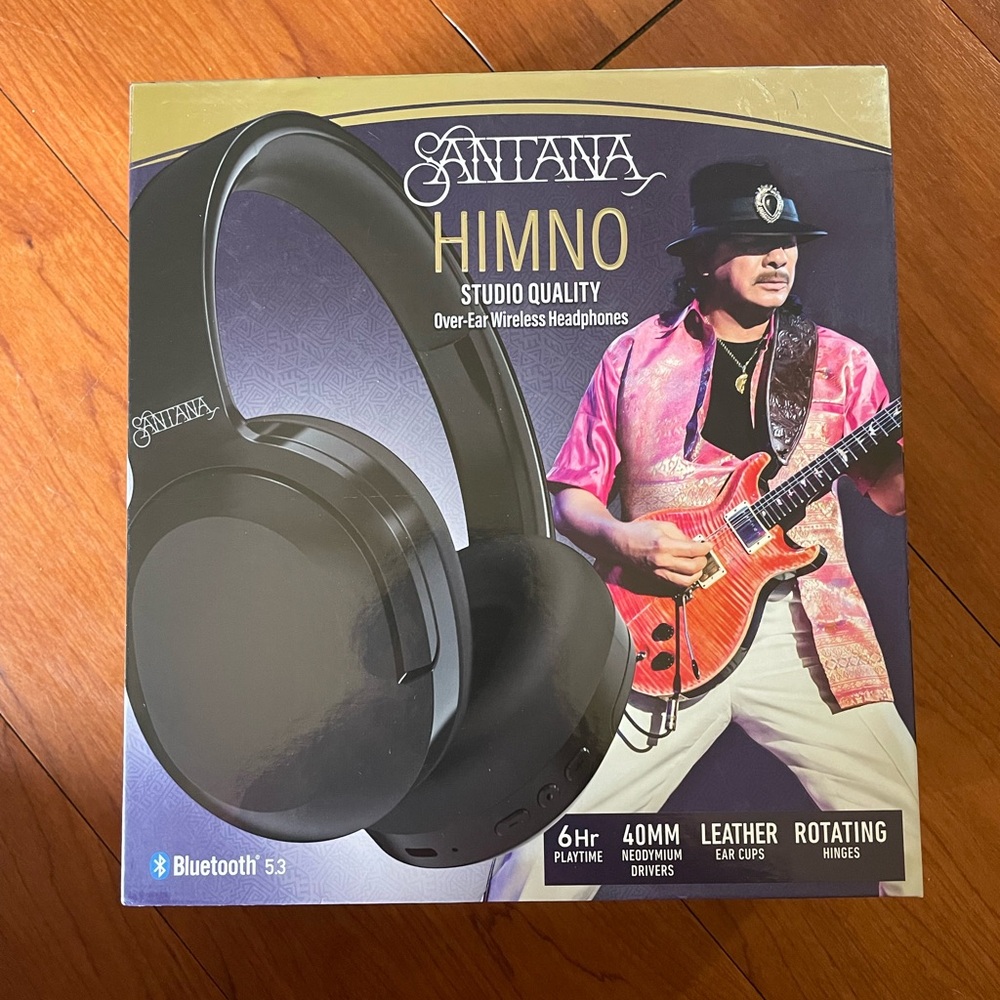 Himno Black Over-Ear Headphones